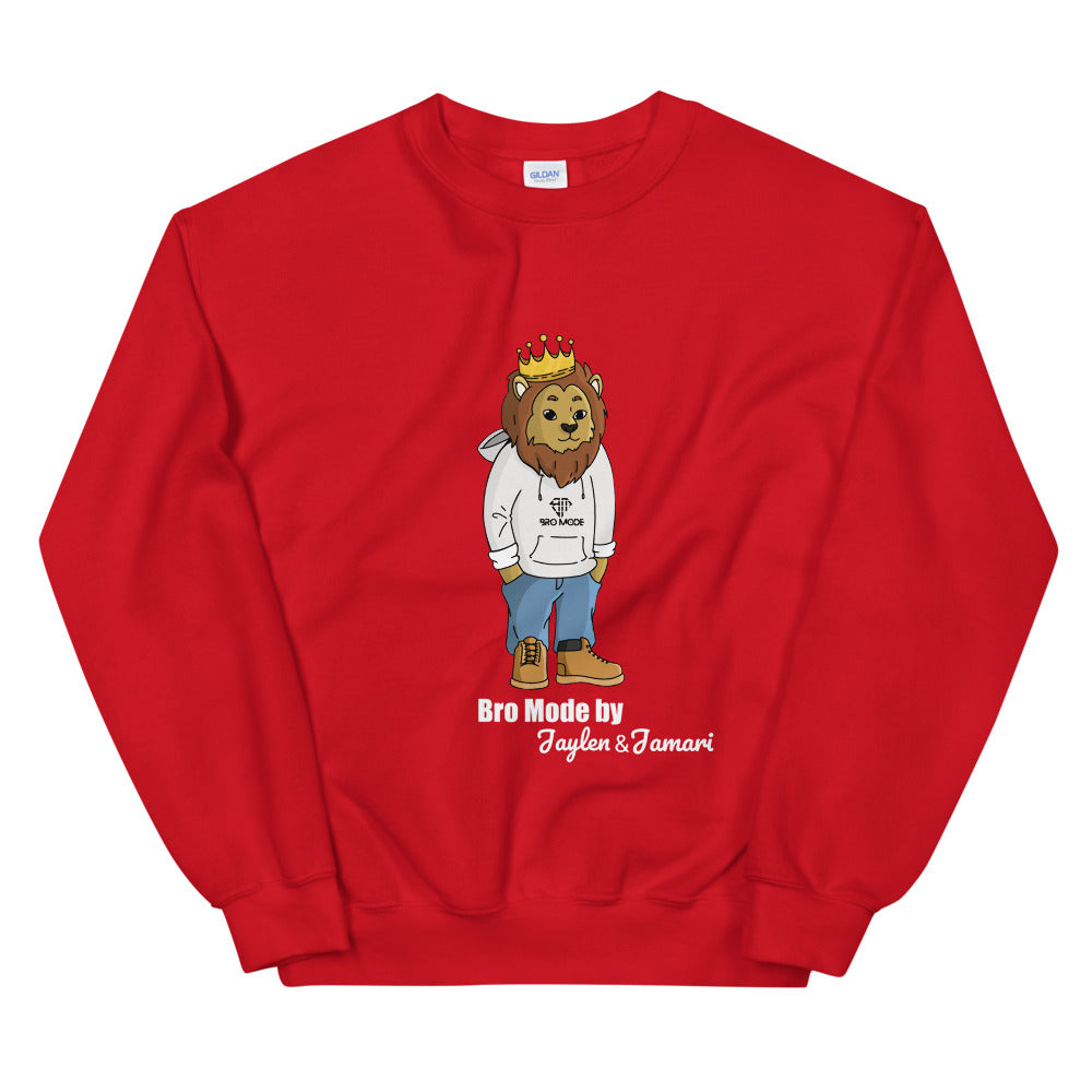 Unisex Sweatshirt Lion Fall