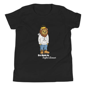 Youth Short Sleeve T-Shirt Fall Lion