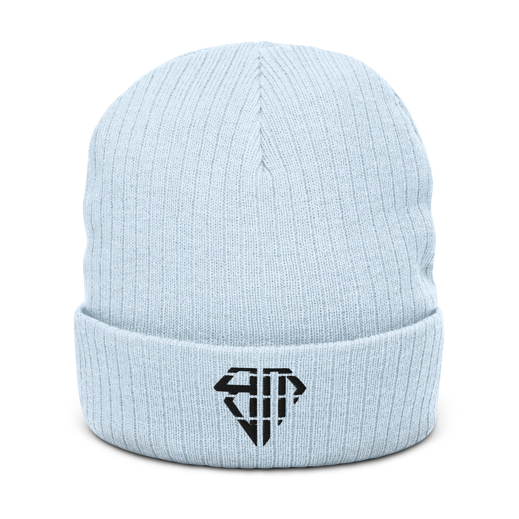 Ribbed knit beanie